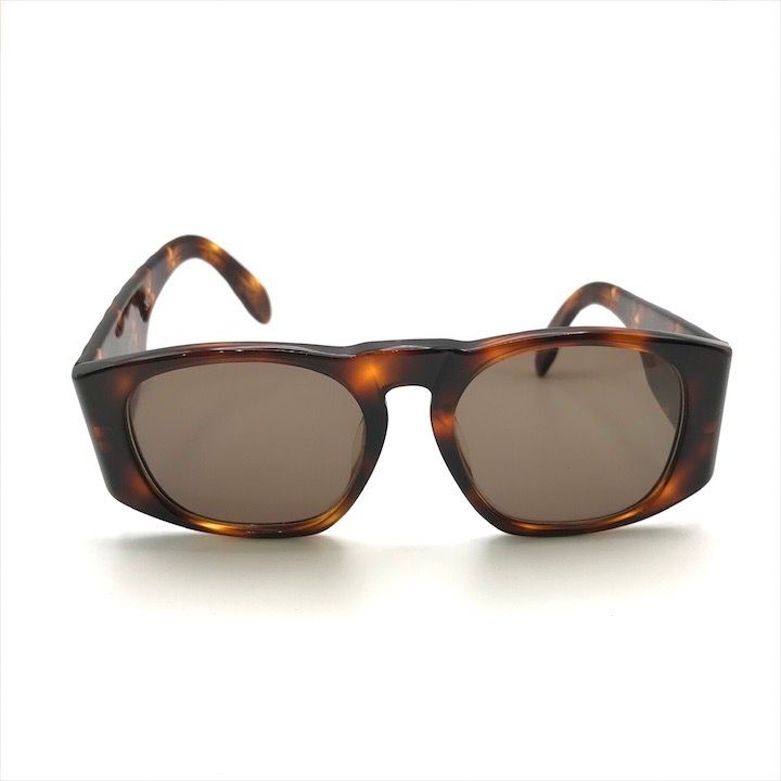 良品 CHANEL シャネル ココマーク マトラッセ べっ甲調 サングラス  