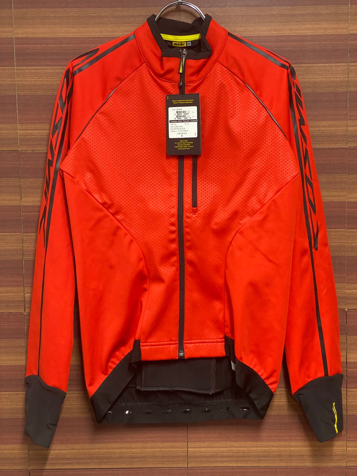 HO299 マビック MAVIC COSMIC ELITE THERMO JACKET 長袖サイクル 