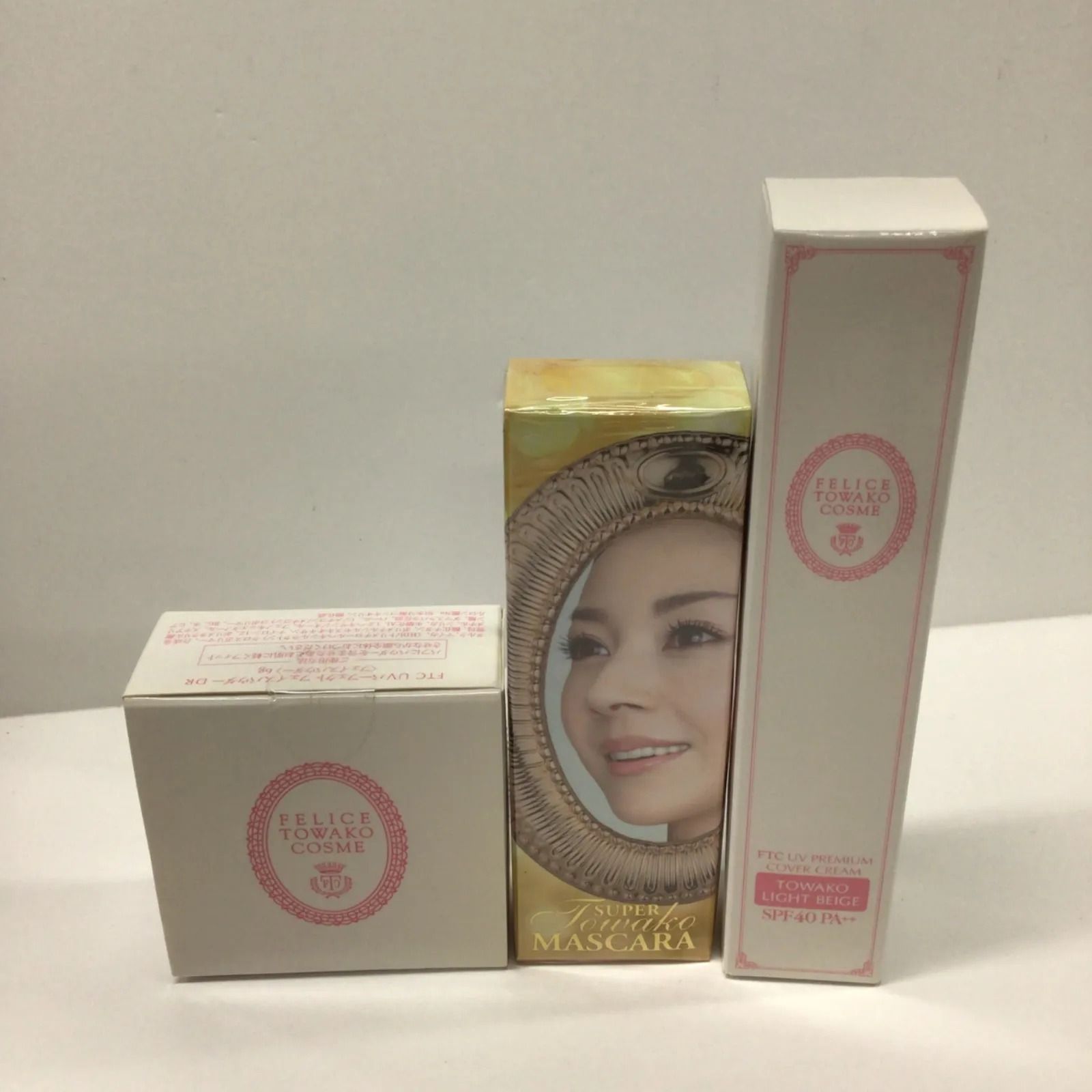 FTC マスカラ、化粧下地、フェイスパウダー、日焼け止めクリーム