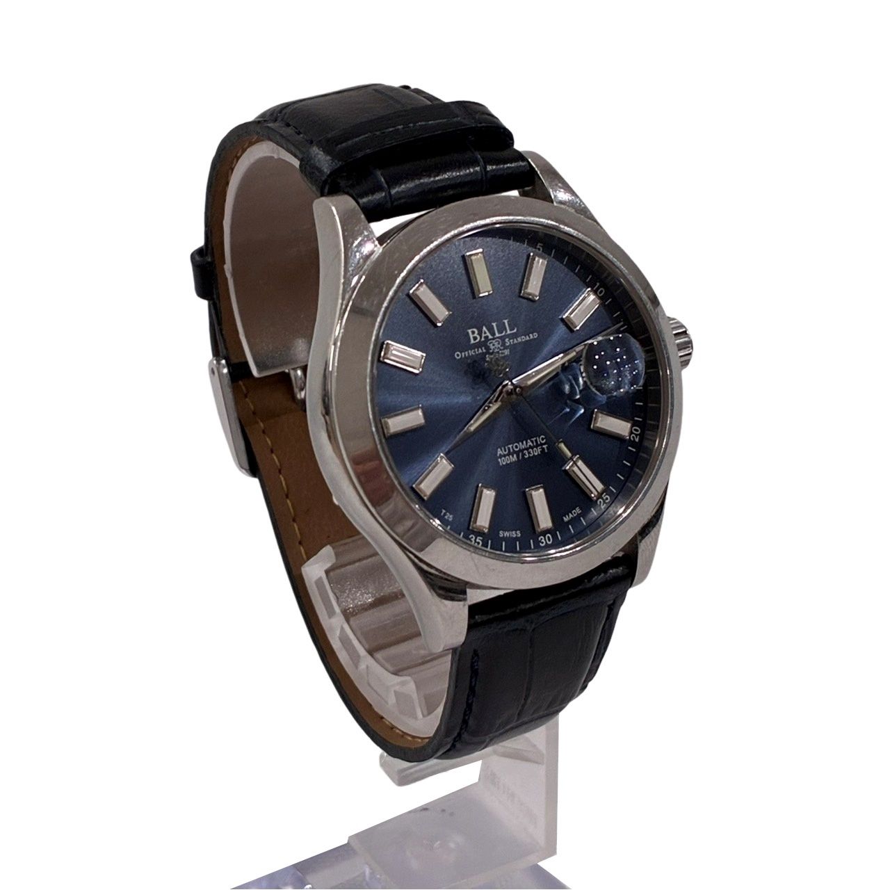 ボールウォッチ BALL WATCH エンジニアⅡ マーベライト NM2026C-S10J-BE 腕時計メンズ 自動巻き ネイビー文字盤 動作品 12505K367