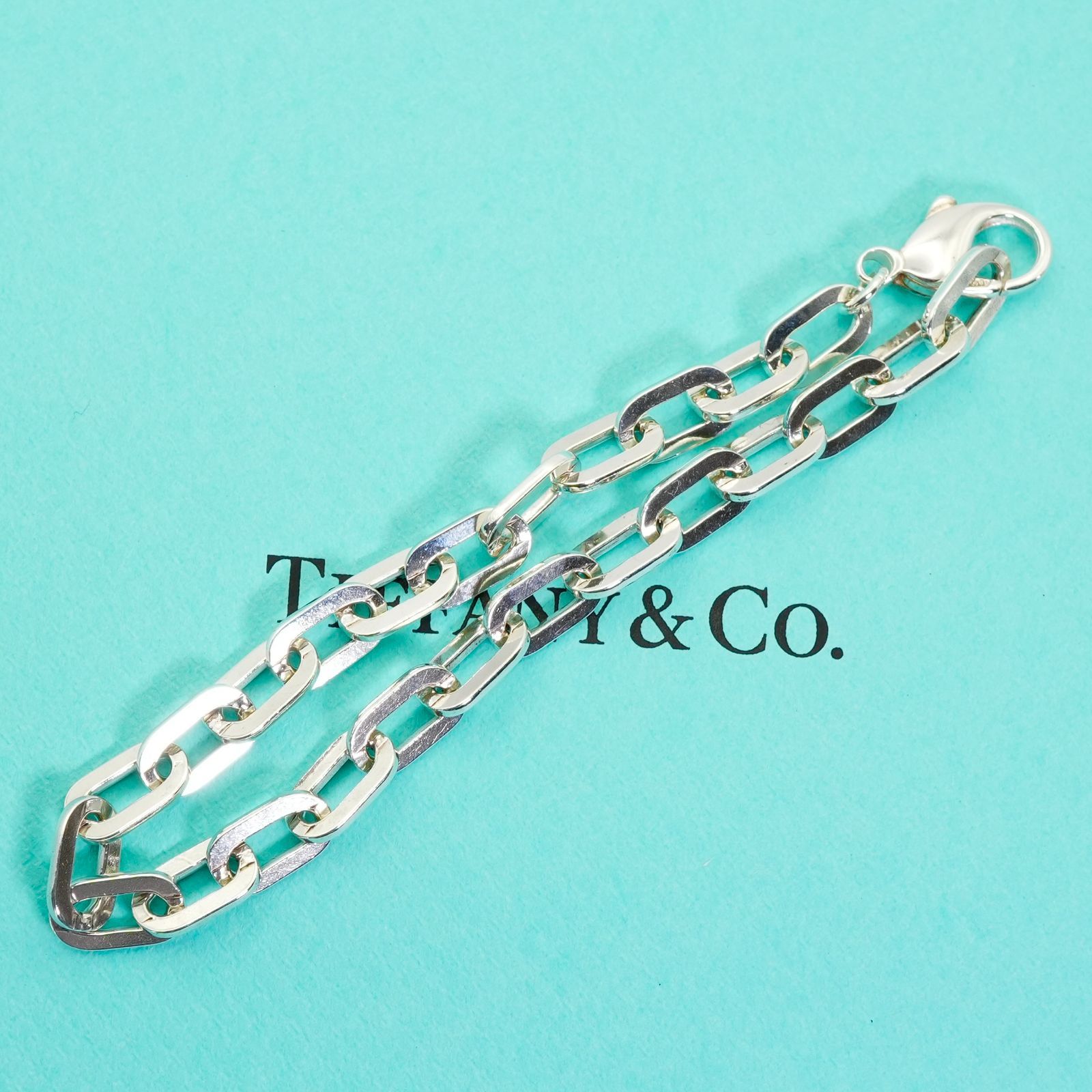 ティファニー 希少 エリプス チェーン ブレスレット T63fe Tiffany & Co. - ティファニー 希少 エリプス チェーン