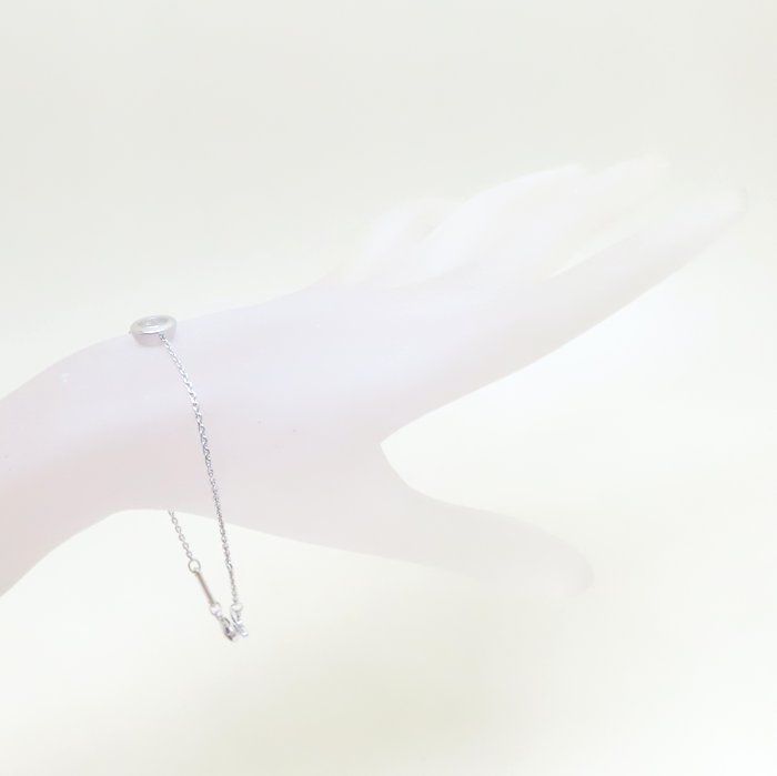 Chopard ショパール ハッピーダイヤ ブレスレット 1Pダイヤモンド 6809281 K18WG ホワイトゴールド レディース 294346 BJ WWW_NOITHATQUANGTHANH_NET