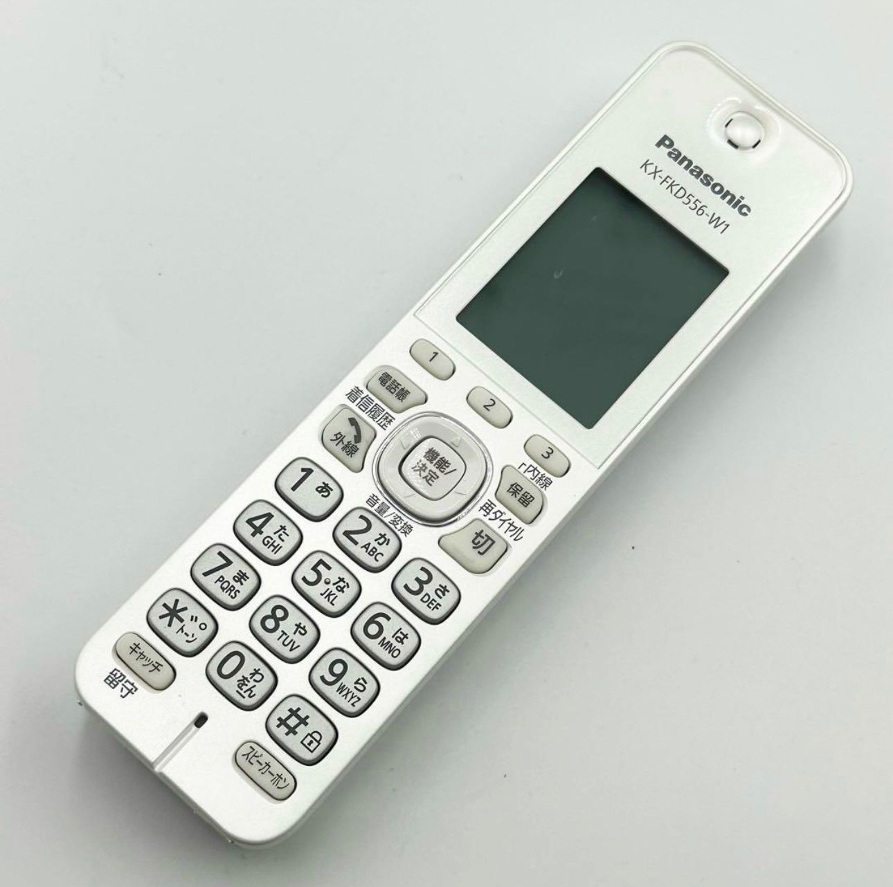 動作 済み ️ Panasonic パナソニック 電話機 VE-GZ72-W 子機付き