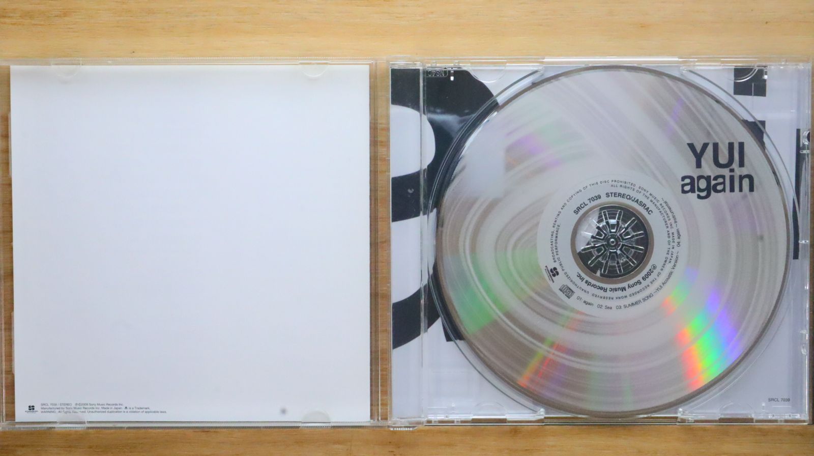国内盤CD☆ユイ/YUI□ again 【SRCL7039/4988009042459】K06222 - メルカリ