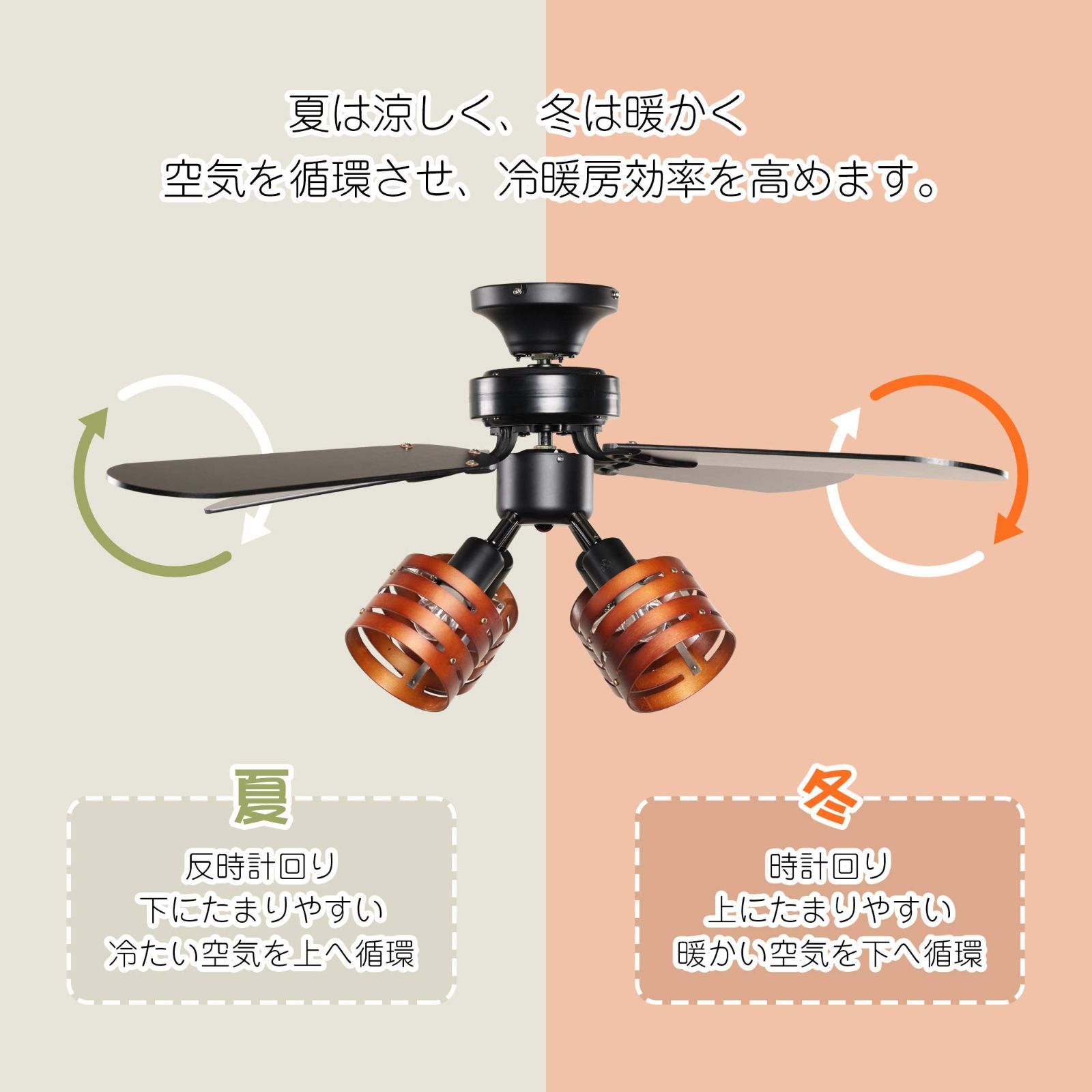 リバーシブル 照明