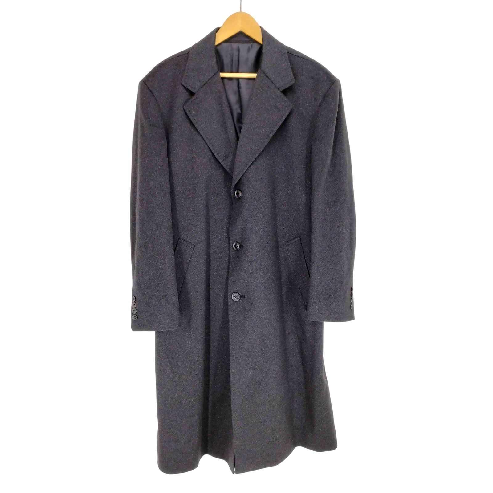 ユーズドフルギ USED古着 CASHMERE 100 チェスターコート メンズ 表記