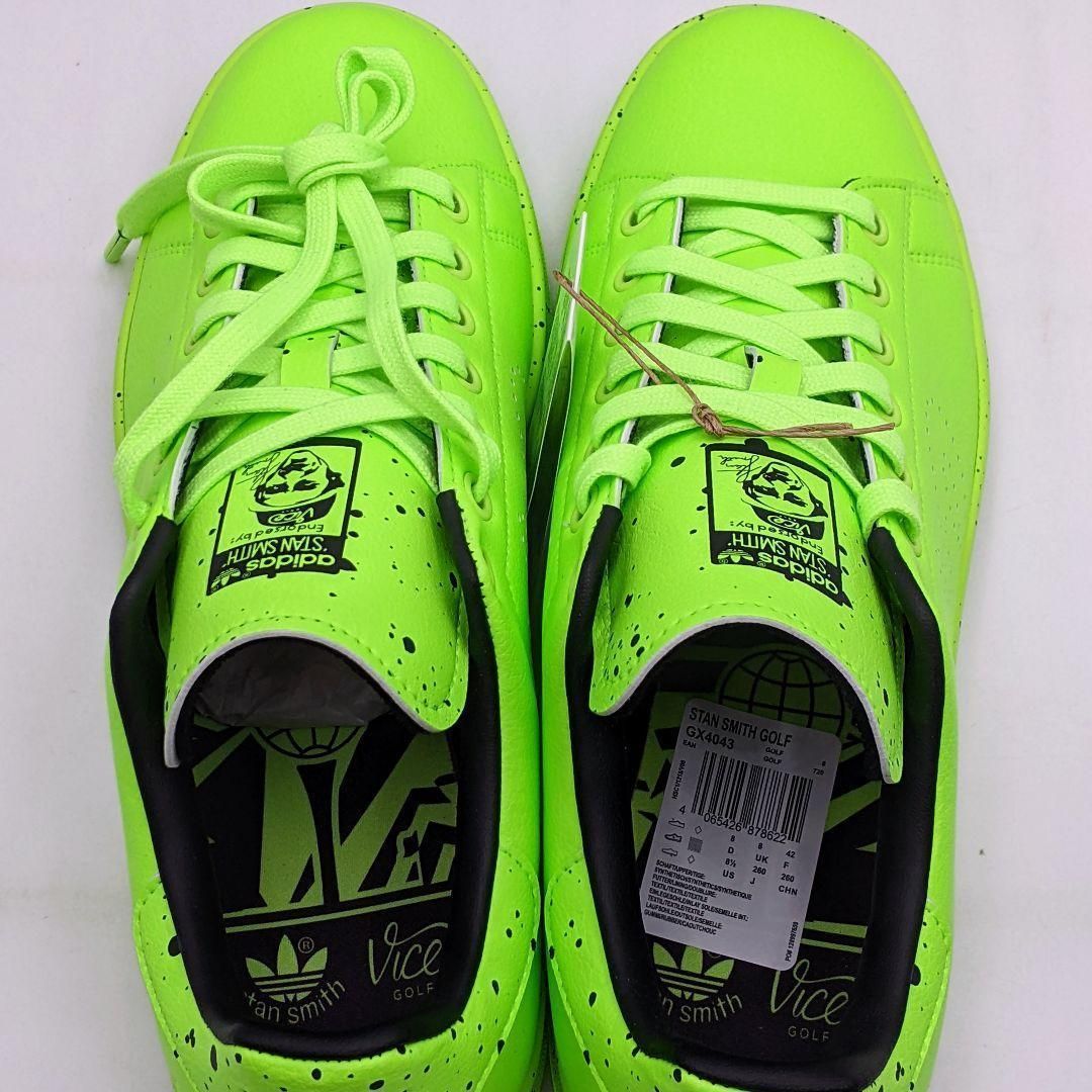 新品☆25.5cm☆adidas vice コラボ スタンスミス ゴルフシューズ