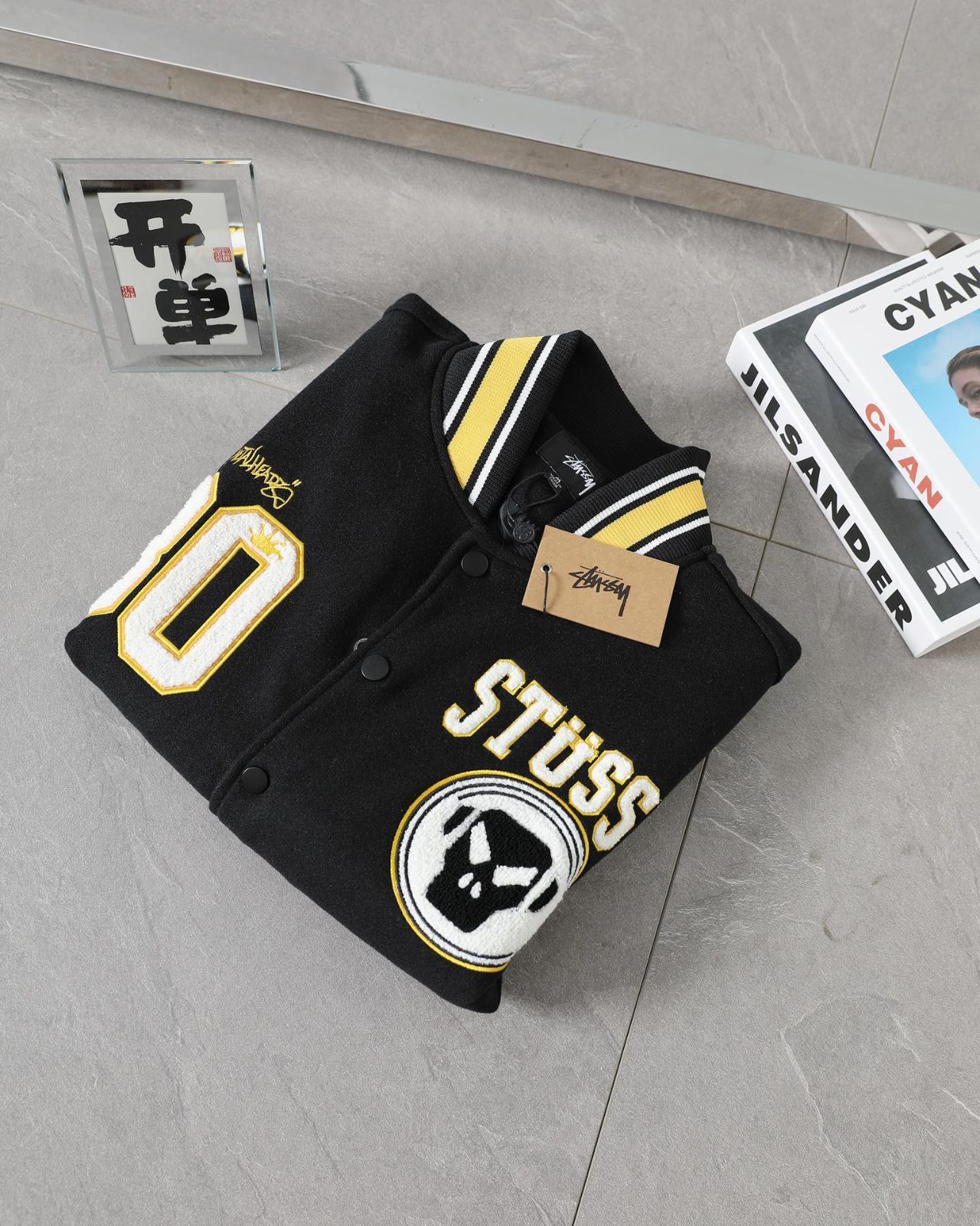 Metalheadz × Stussy Varsity Jacket