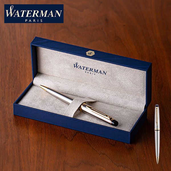 ウォーターマン Waterman エキスパート エッセンシャル メタリックGT お祝い ギフト プレゼント 文房具 筆記用具 誕生日 男性 還暦 就職 入学 卒業 父の日 ペン 油性 S0951990 WTR-90