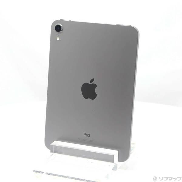 〔中古品〕iPad mini 第6世代 64GB スペースグレイ MK7M3J／A Wi-Fi【258】