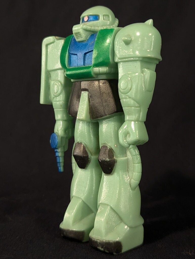 当時物 クローバー 機動戦士ガンダム 量産型ザク ミニソフビ 当時物 クローバー 機動戦士ガンダム 量産型ザク ミニソフビ