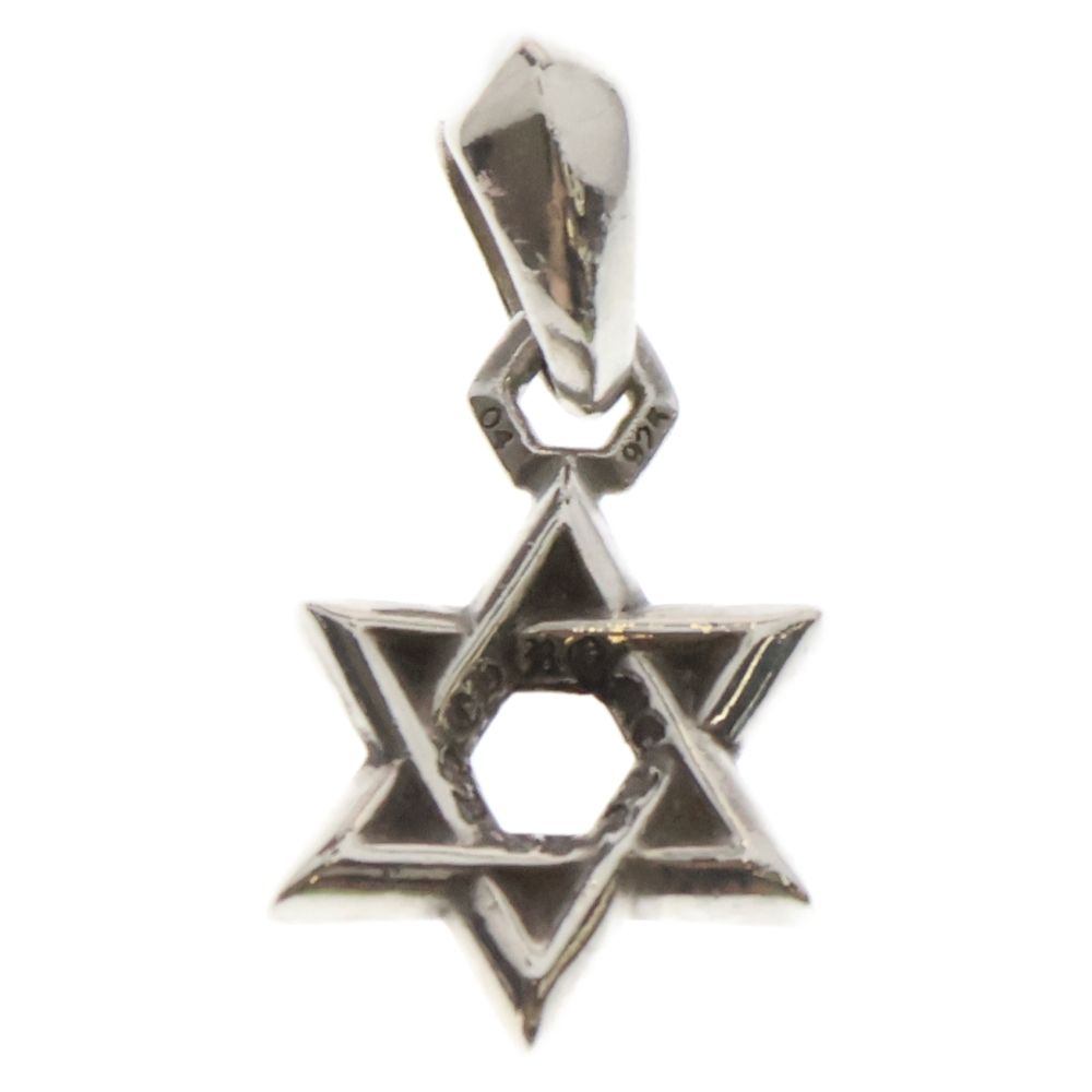 CHROME HEARTS クロムハーツ STAR OF DAVID PENDANT スターオブダビデ ペンダントトップ シルバー BCA318