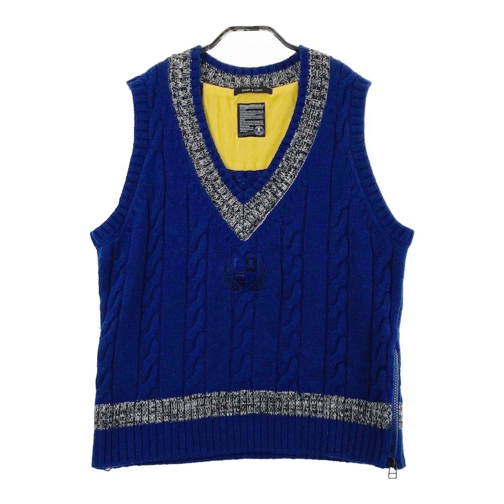 MARK & オンライン LONA マークアンドロナ ニット ベスト Vネック