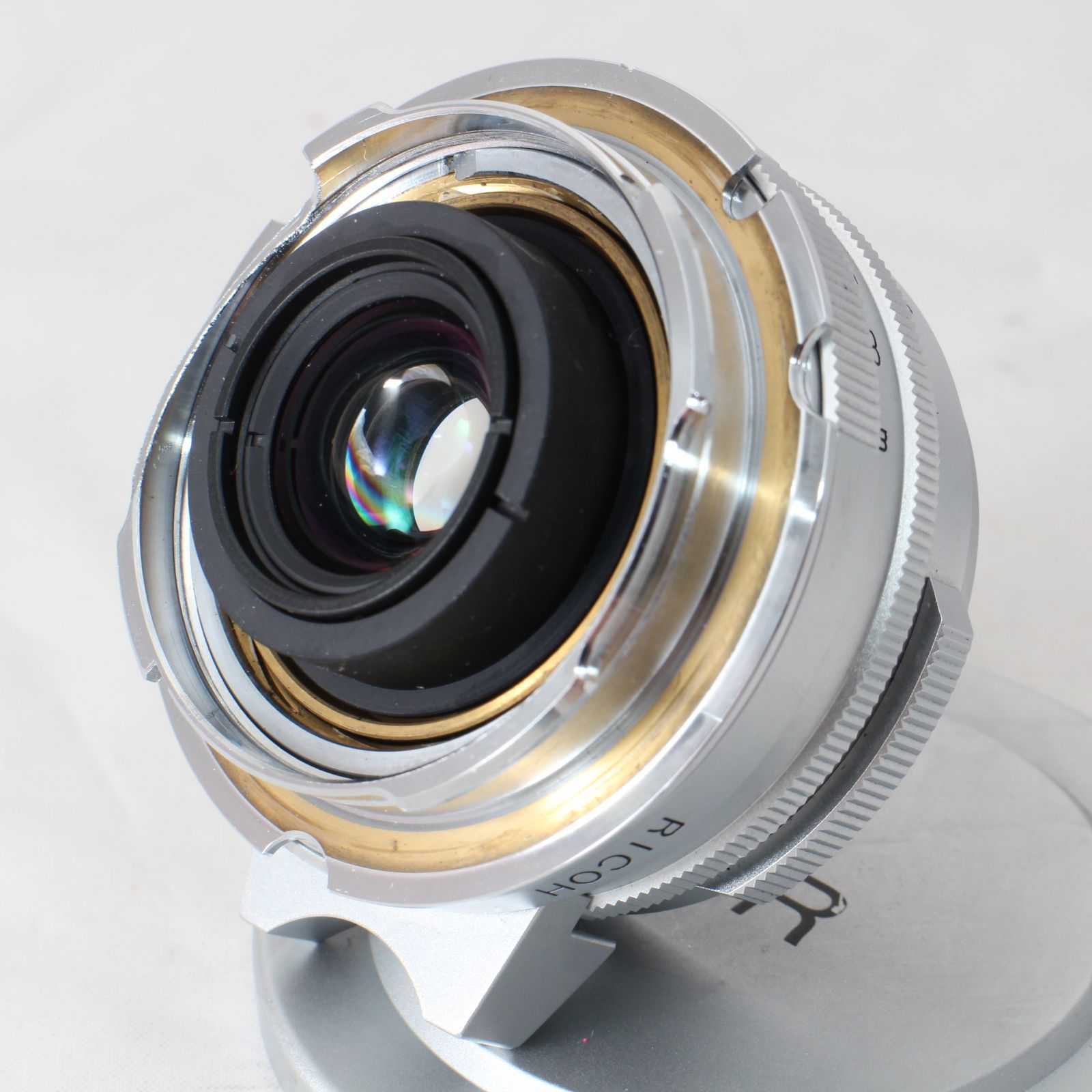  RICOH GR LENS 28 mm F 2.8 Leica L 39 シルバー リコー レンズ 4113 レンズ(単焦点) カメラ