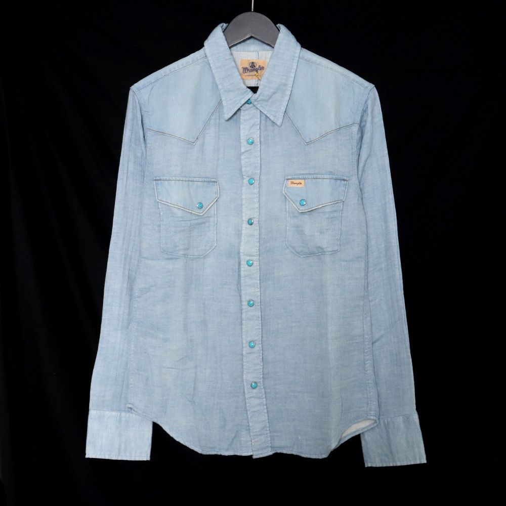 未使用 AKM × WRANGLER ウエスタンシャツ Lサイズ - メルカリ