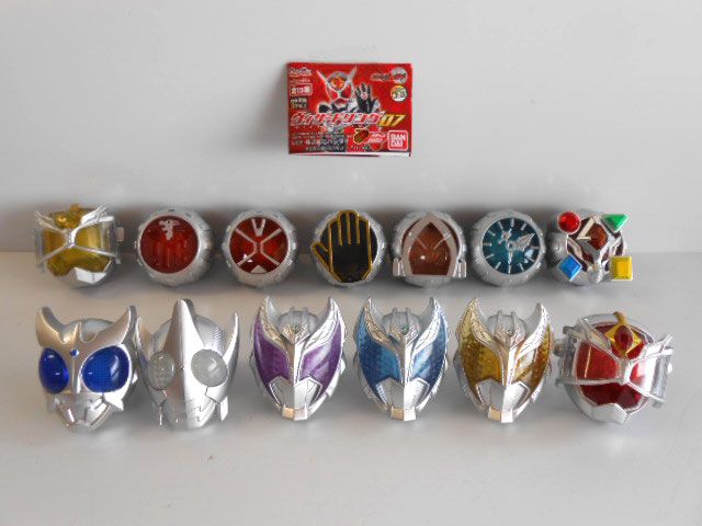 ♯Jae28CF仮面ライダーウィザードリング5フルコンプ全12種