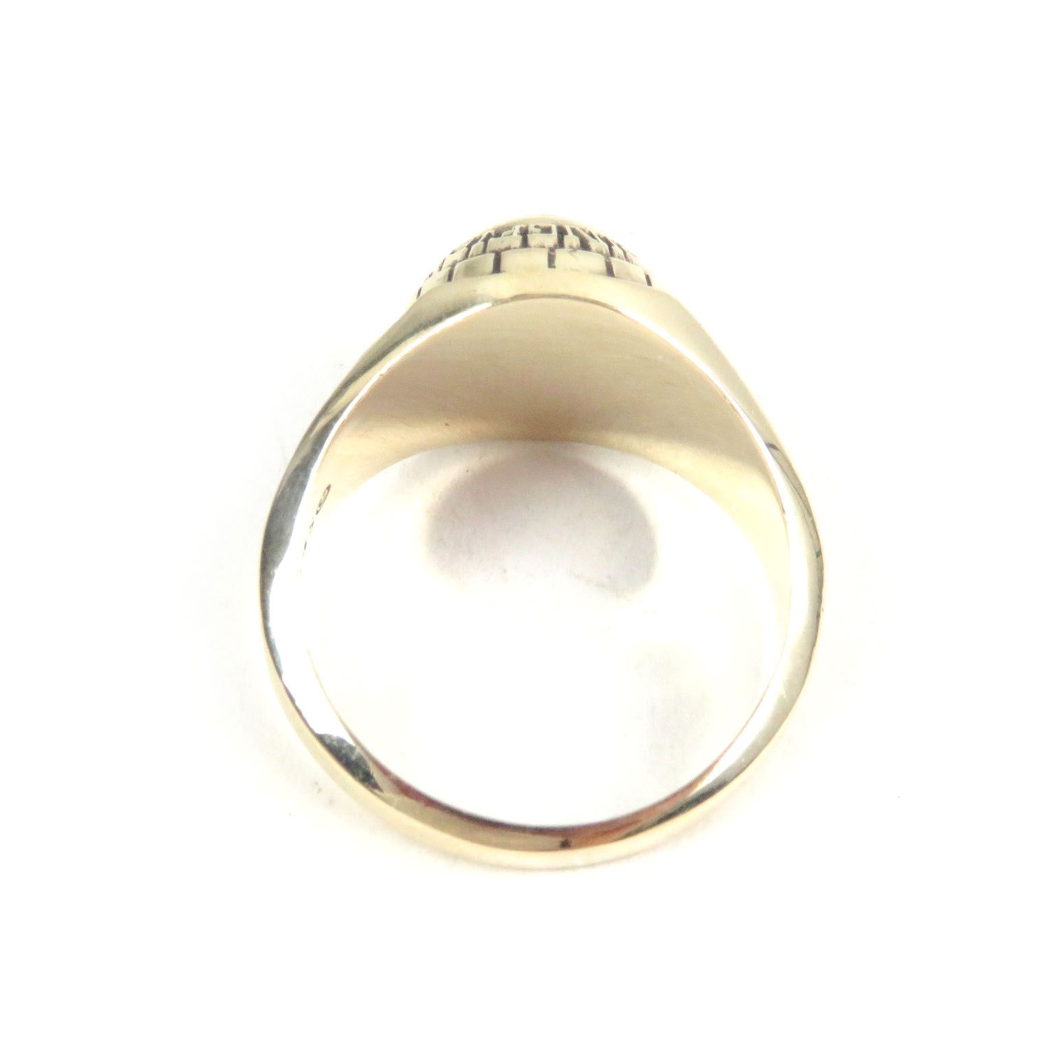 希少 美品 JOSTEN'S 1998 ジャスティンズ カレッジ リング 10号 極美品□JOSTENS ジャスティンズ 10K カラージェムストーン