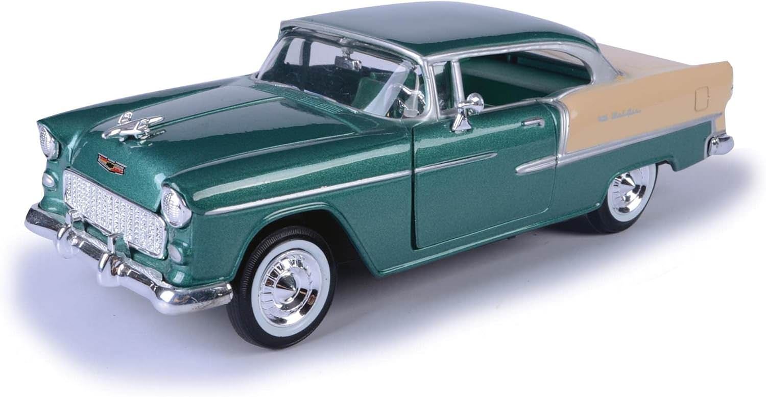 55年シボレーダイキャストモデル Jada ミニカー アメ車 1955 シボレー ベルエア JADATOYS 1:24 BTM 1955