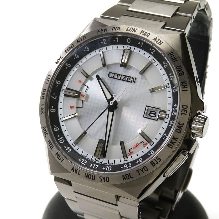 腕時計(アナログ) シチズン 腕時計 エコドライブ アテッサ H145-S12260 - メルカリ約185cmケースサイズ