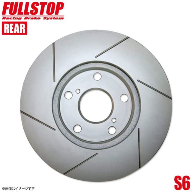 FULLSTOP フルストップ ブレーキローター S6 リア TOYOTA トヨタ マークX GRX130 3159142 S6
