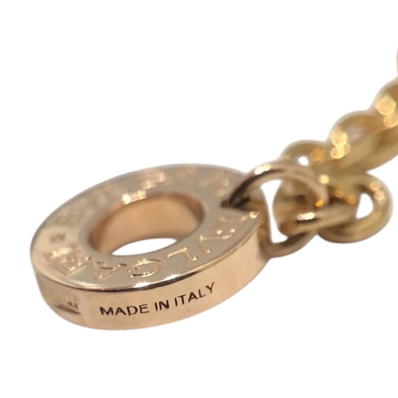 ブルガリ BVLGARI ブルガリブルガリネックレス Au750/ダイヤモンド/MOP  