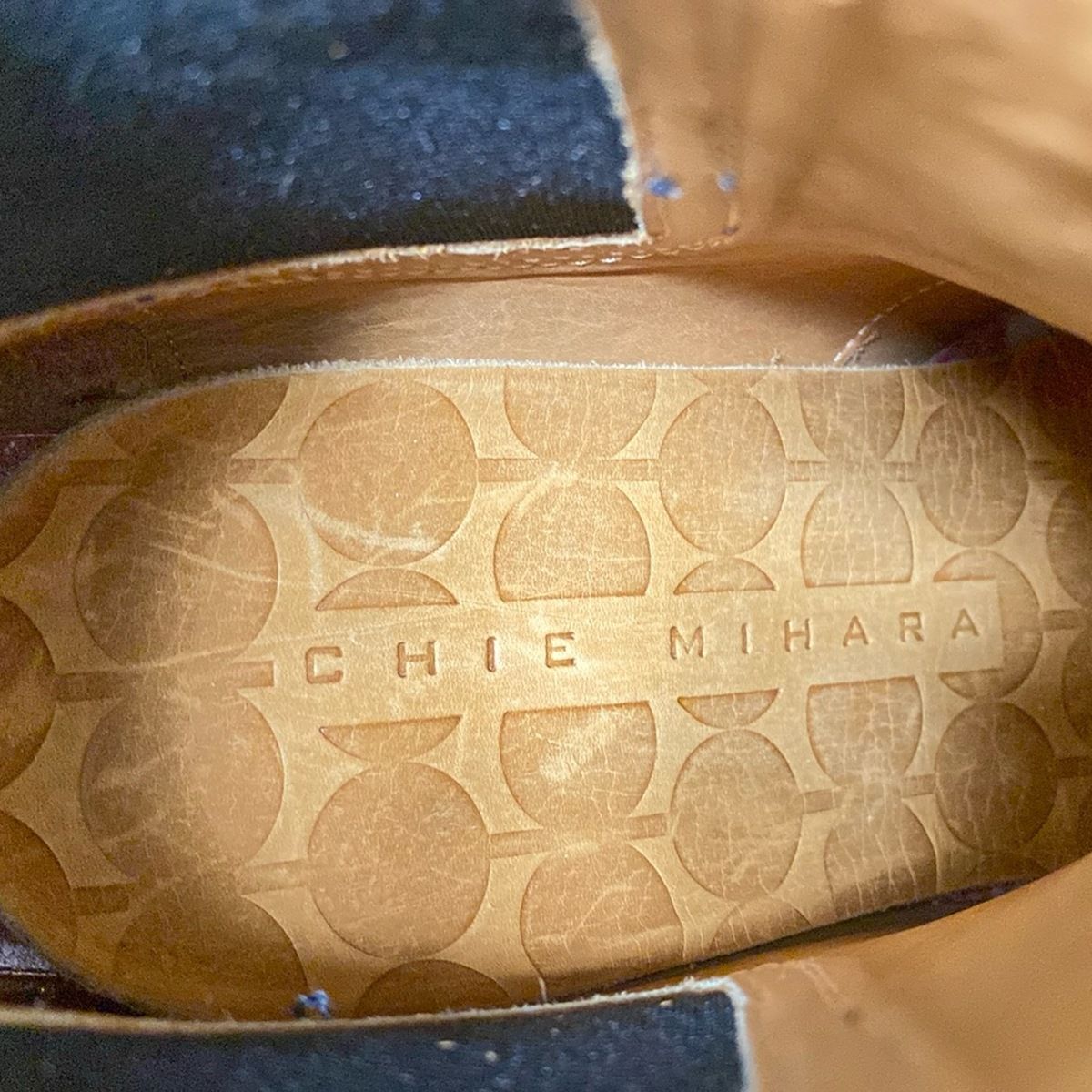 CHIE MIHARA チエミハラ ショートブーツ 36 レディース - ダークグレー サイドゴア レザー KIN-KAAI_COM