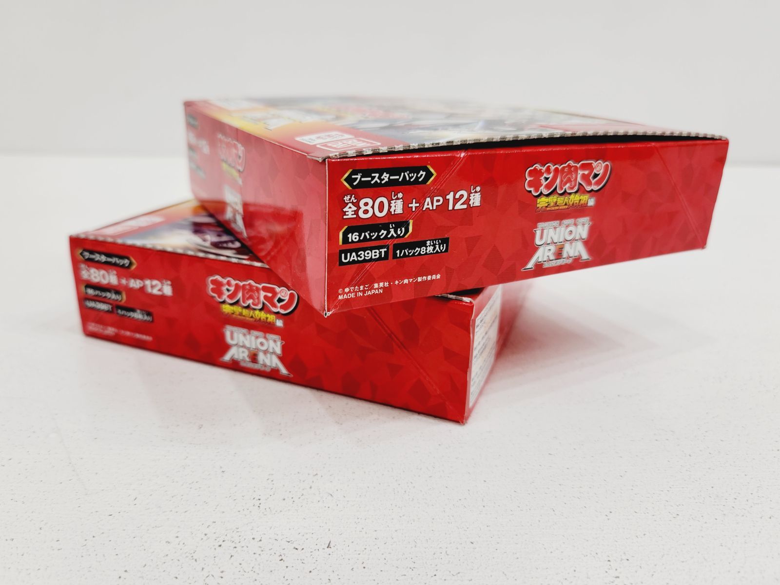 ユニオンアリーナ キン肉マン 2Box 未開封 テープ付き ユニオンアリーナ キン肉マン 2Box 新品未開封 テープ付き