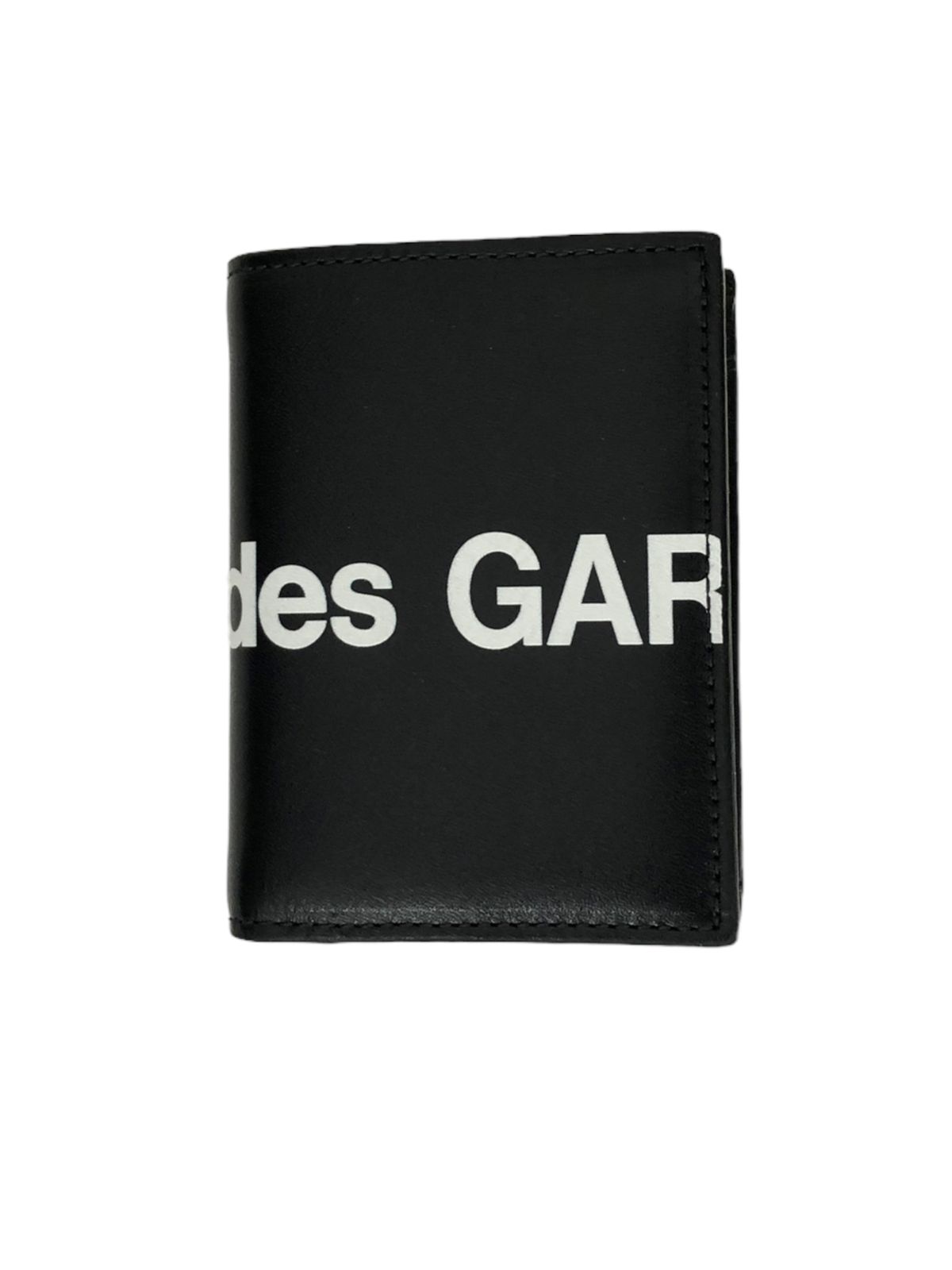 COMME des GARCONS (コムデギャルソン) HUGE LOGO WALLET BLACK 二 