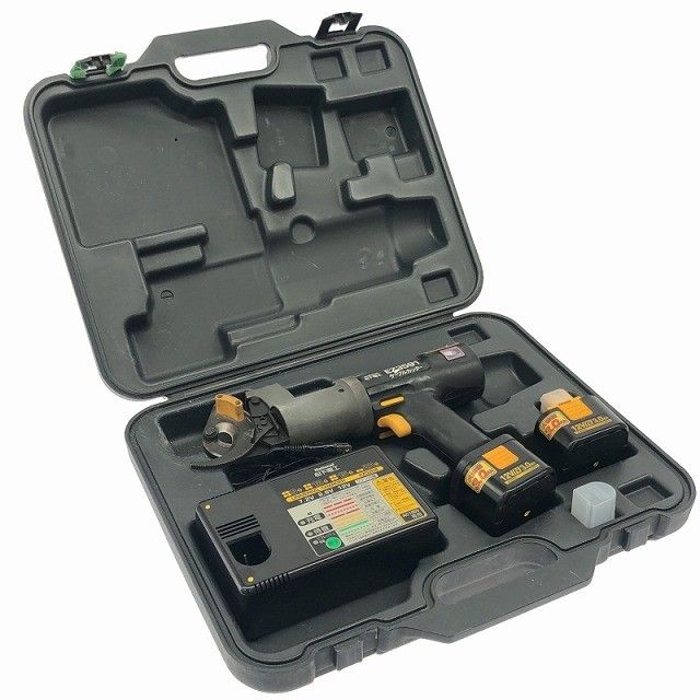 品 National ナショナル 12V 充電ケーブルカッター EZ3591 本体 バッテリー2個 3.0Ah 充電器 ケース 11682116829