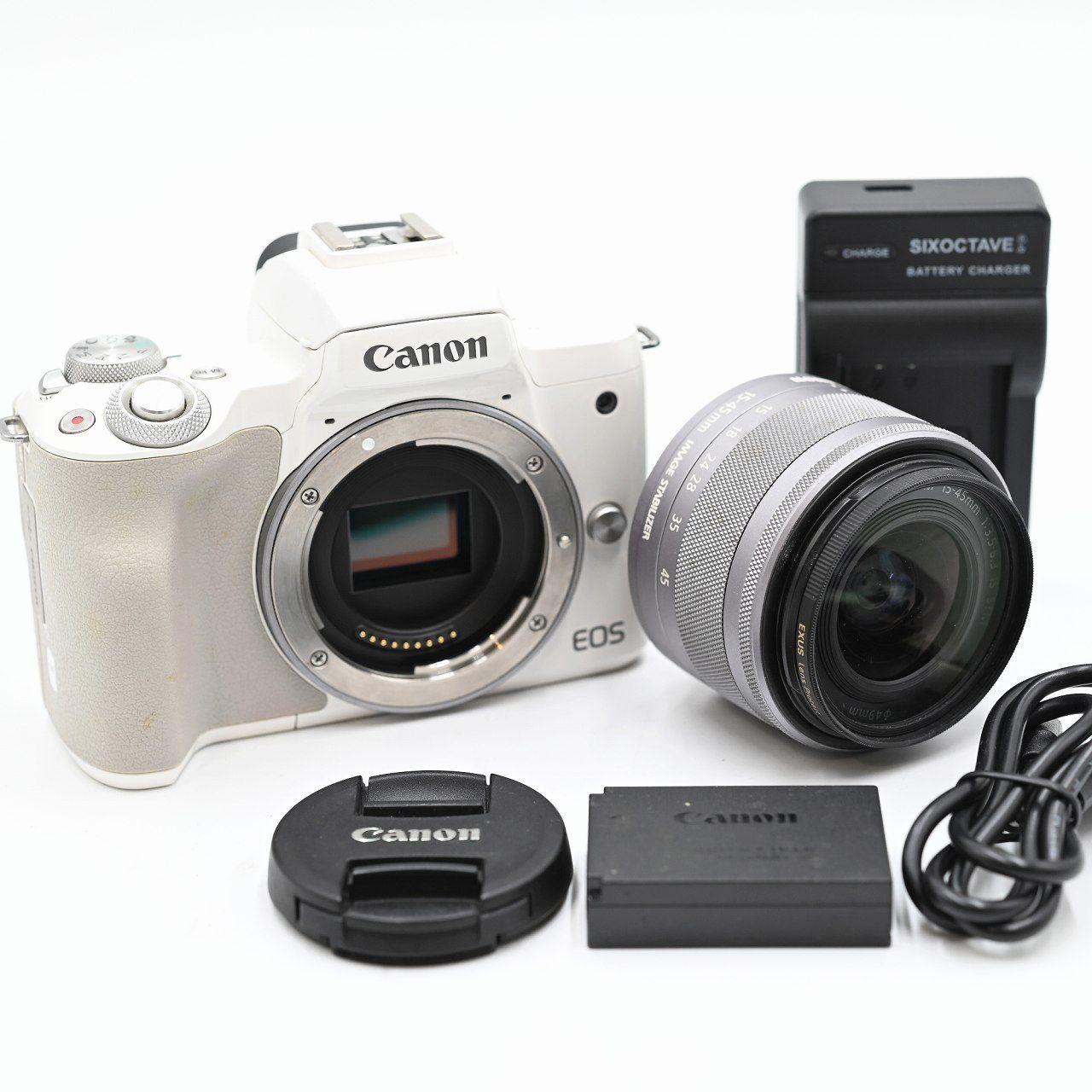 Canon キヤノン ミラーレス一眼カメラ EOS Kiss M 標準ズーム Canon キヤノン ミラーレス一眼カメラ EOS Kiss M 標準ズーム
