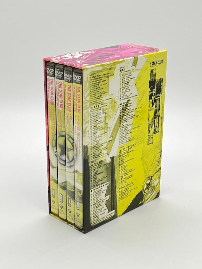 THE STAR CLUB/THE COMPLETE DVD BOX 4 DISC BOX SET