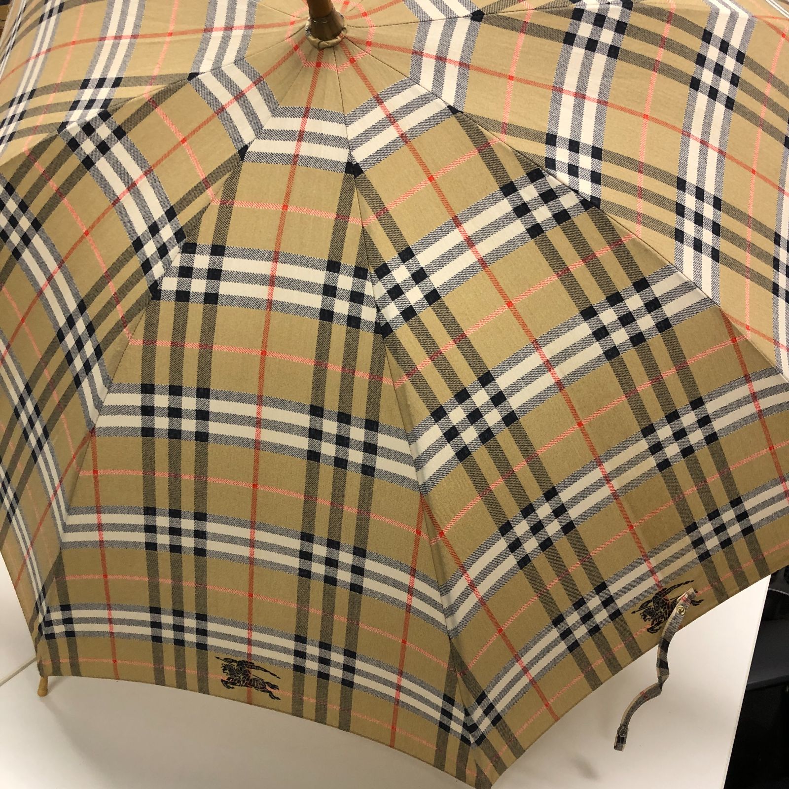 バーバリー 長傘 55cm チェック柄 UWAW10-7099 - メルカリ