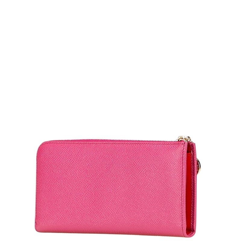 BVLGARI 長財布 ピンク　ブルガリ　箱付き　未使用 BVLGARI ブルガリ 財布 長財布 ブルガリブルガリ レディース