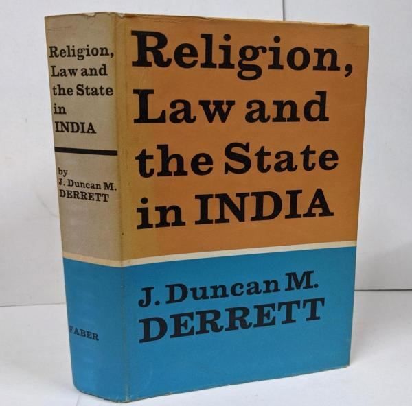 【中古】【洋書】Religion, Law and the State in INDIA/インドにおける宗教・法律・国家／J. Duncan M. DERRET／Faber & Faber 洋書】Religion, Law and the State in INDIA/インドにおける宗教