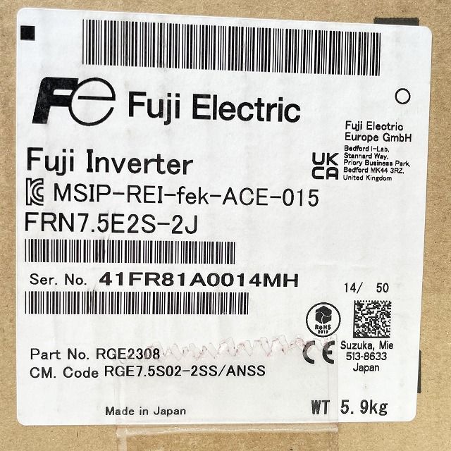 説明書不足 富士電機