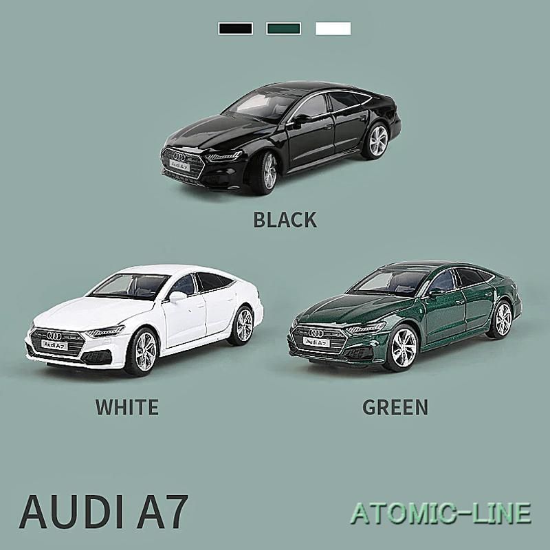 Audi 公式A7 ミニカー　非売品 AUDI アウディ A7 1/32 ミニカー 全3色 ライト点灯 エンジン