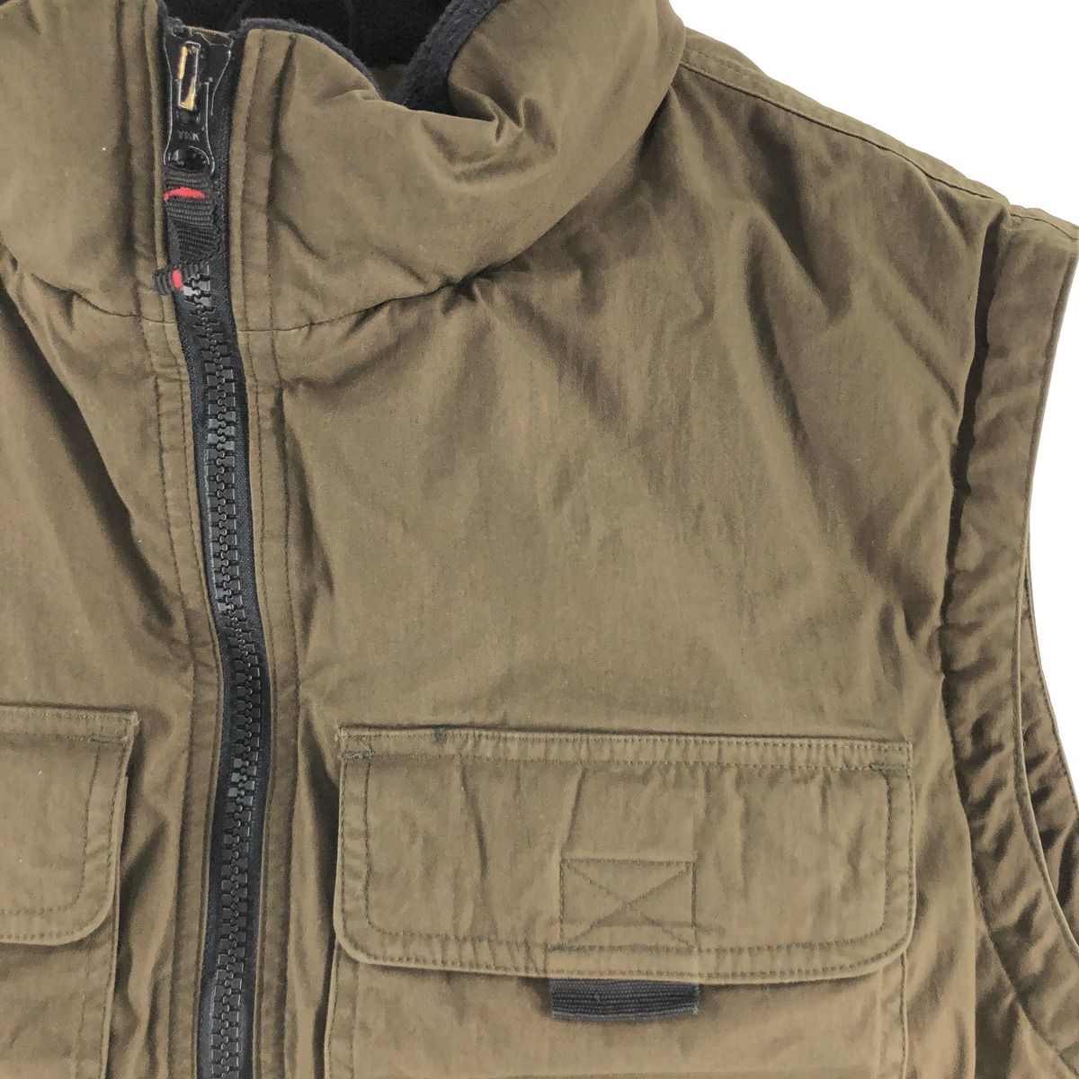古着 エディーバウアー Eddie Bauer グースダウンベスト メンズL相当