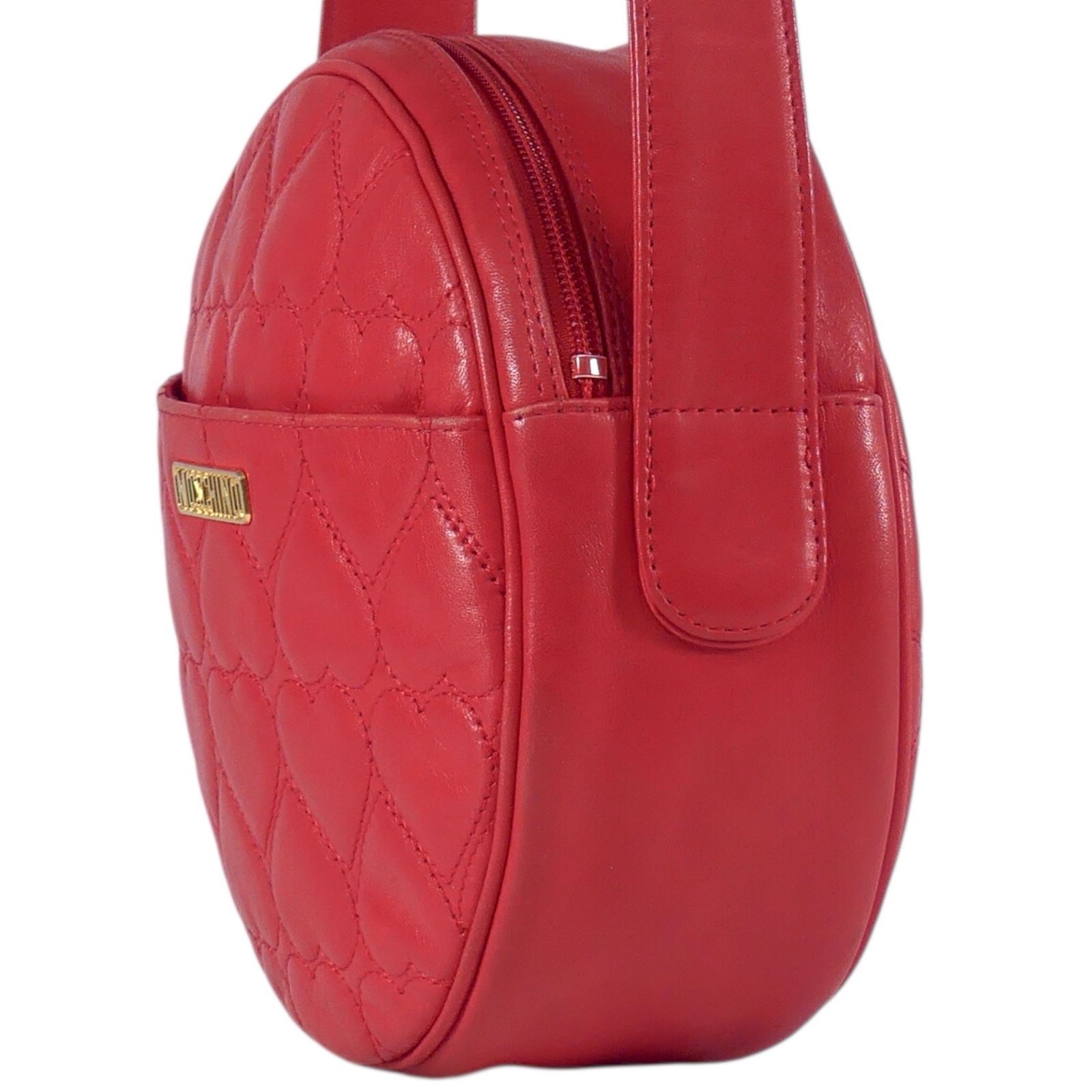 MOSCHINO モスキーノ ラウンドショルダーバッグ ハンドバッグ