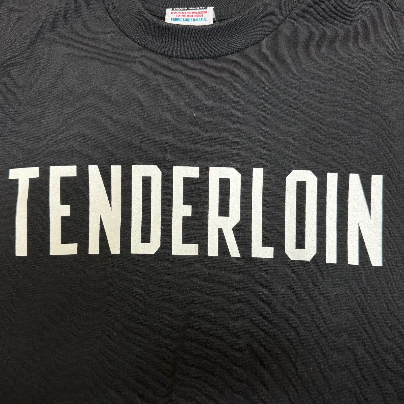 美品 TENDERLOIN PRO CLUB ロゴプリント ヘビーウェイト カットソー 長袖 Tシャツ ロンT テンダーロイン プロクラブ ブラック  L 63984A - メルカリ