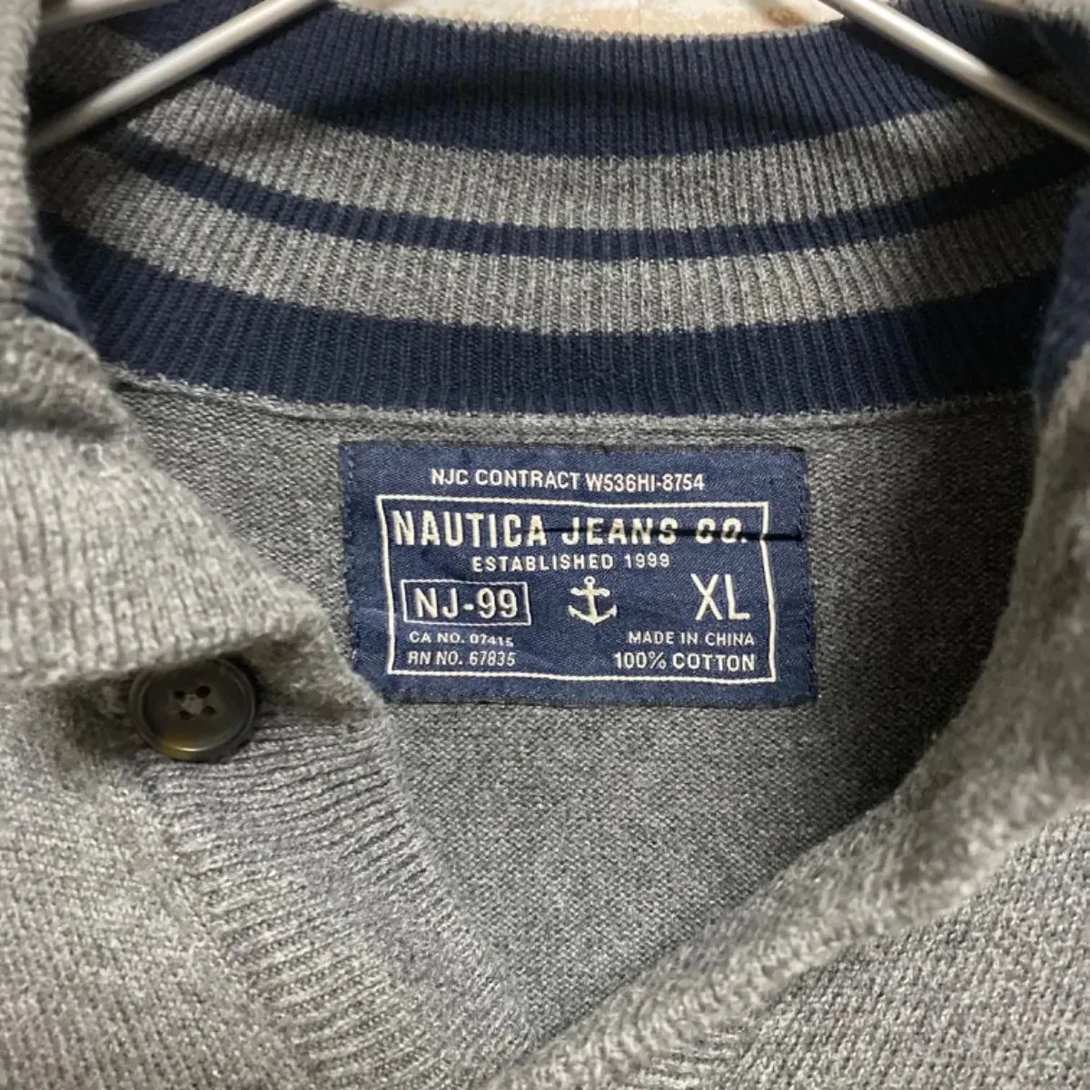 古着【NAUTICA JEANS CO.】ノーティカジーンズ メンズ 紳士服 トップス