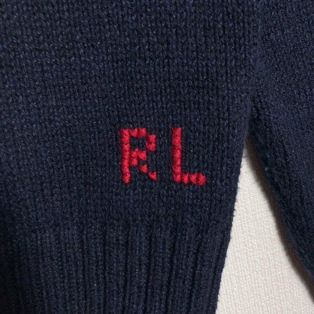 極美品】RALPH LAUREN ニット ポロベア 刺繍 紺 L - メルカリ