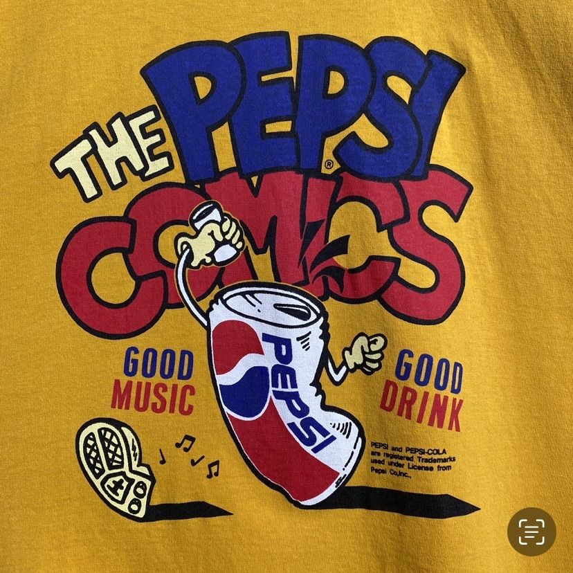 良品】90s，PEPSI｜ペプシ，半袖Tシャツ ，企業系 ，ペプシ コーラ