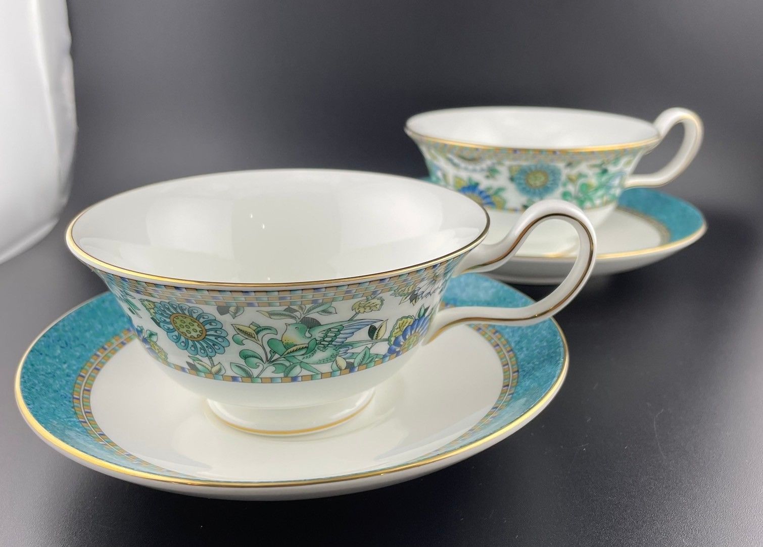 未使用　ウエッジウッド　バビロン　深皿　ディーププレート　2枚 中古品】Wedgwood ウエッジウッド 廃盤希少 カップ&ソーサー