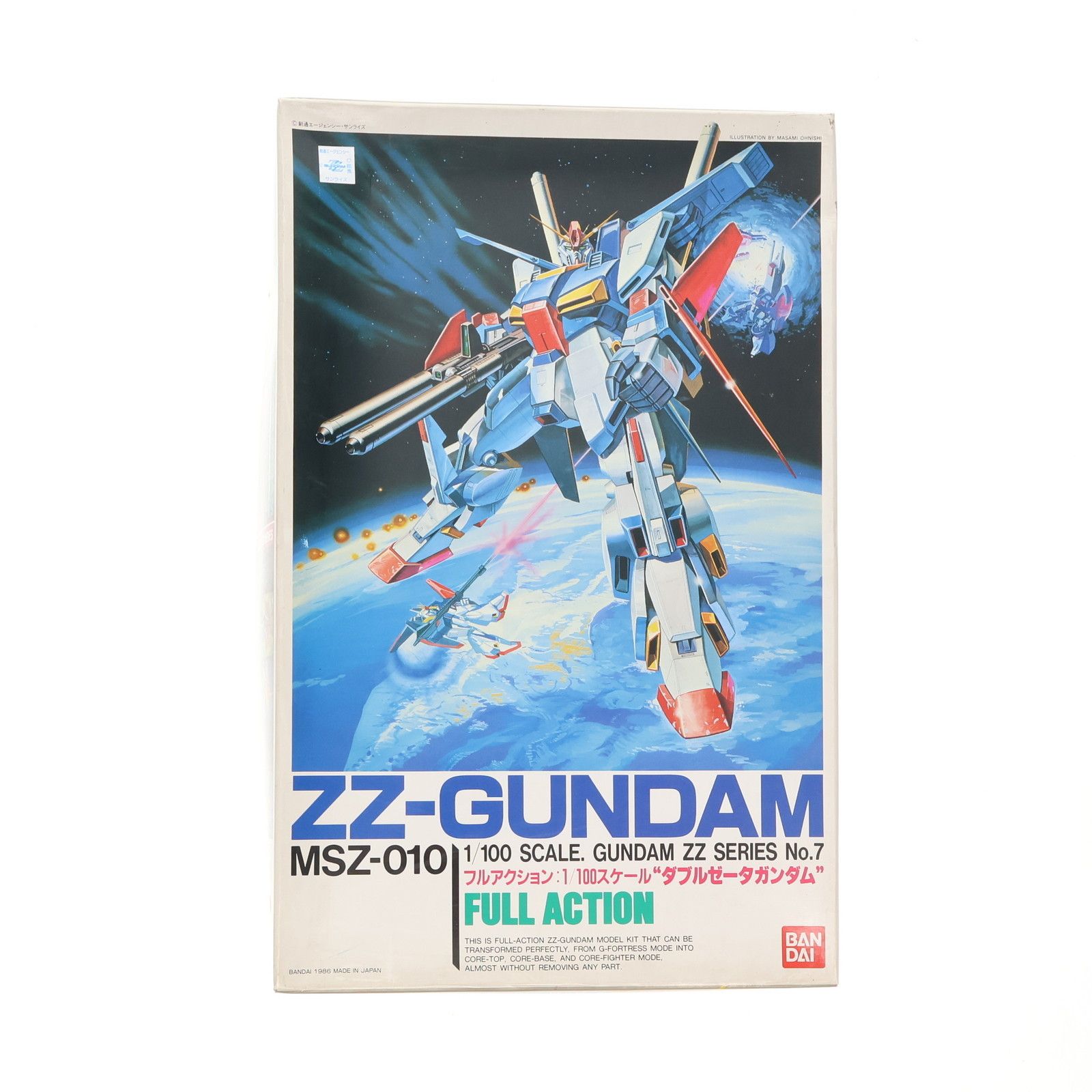 BANDAI - 1/100 MSZ-010 ダブルゼータガンダム 機動戦士ガンダムZZ シリーズNo.7 プラモデル(0006609) バンダイ Amazon | MG 1/100 MSZ-010 ダブルゼータガンダム (限定クリア