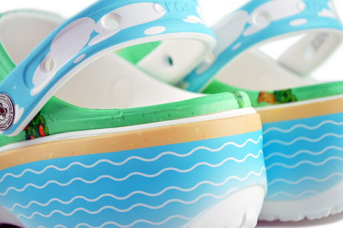 どうぶつの森 プラットフォーム クロッグ 25cm どうぶつの森 プラットフォーム クロッグ 25 - Meccha Japan