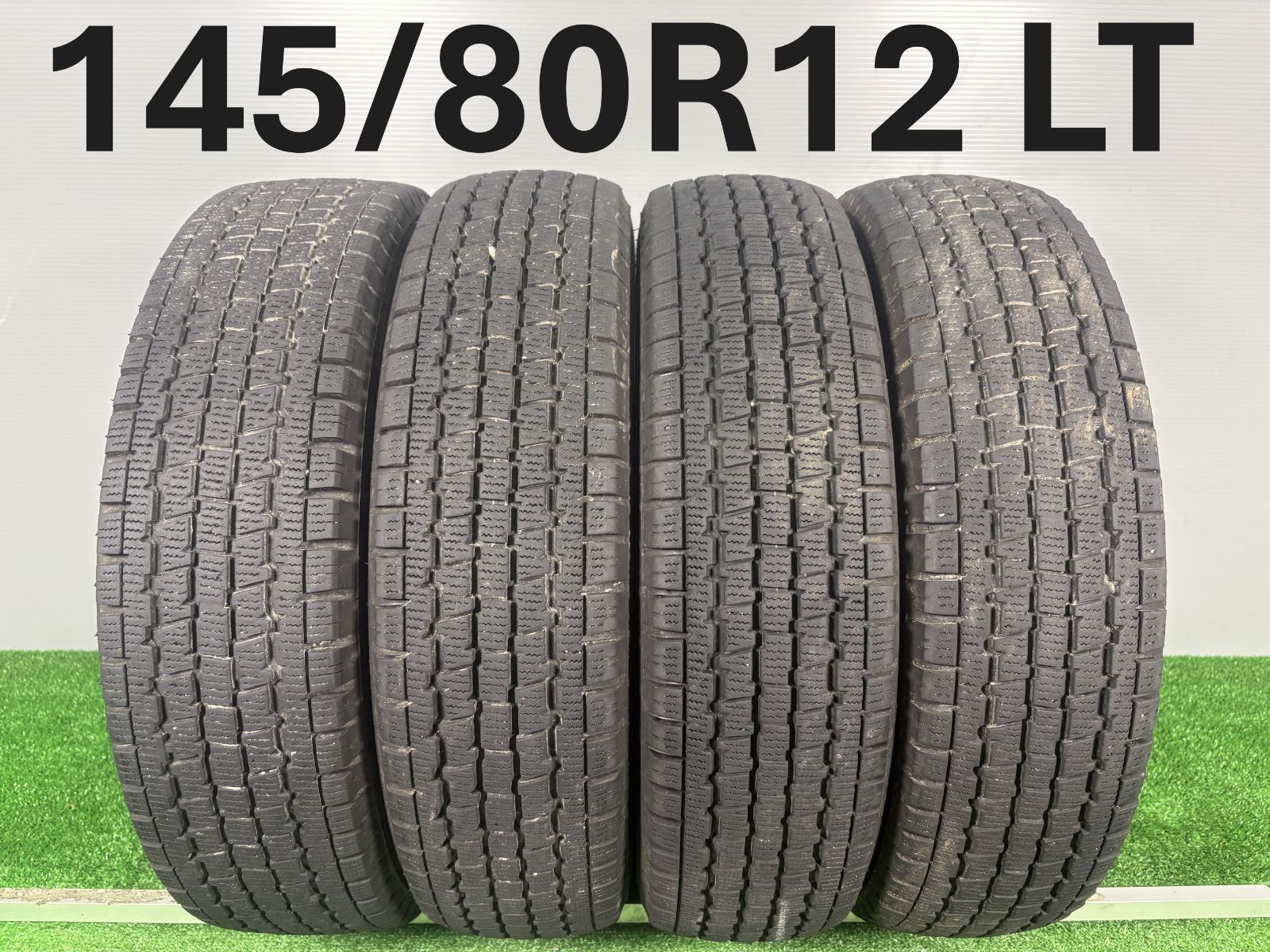送料無料 145|80R1 LT ブリヂストン W300 2025年製 4本 冬タイヤ スタッドレス TA655