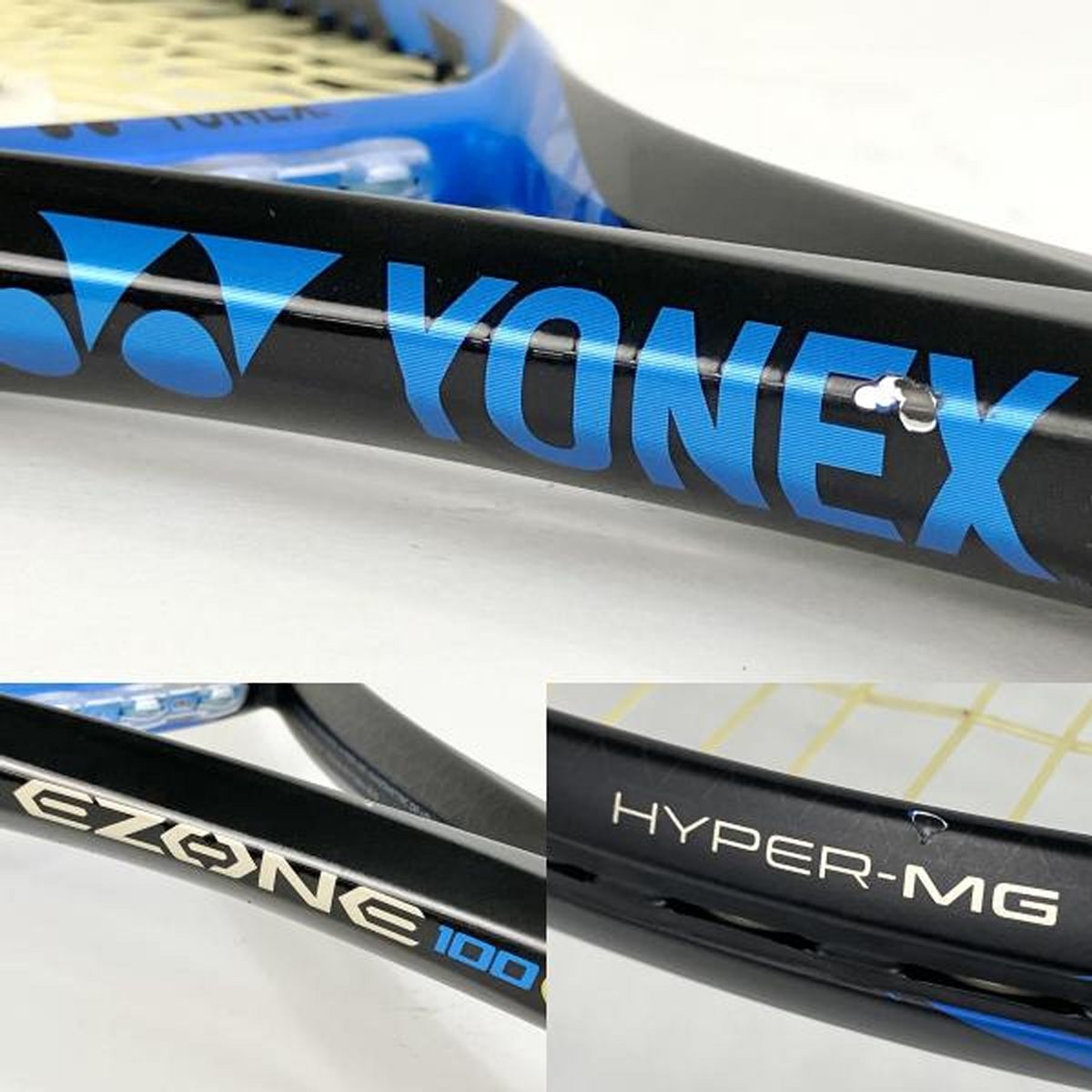 YONEX EZONE 100 HYPER-MG テニスラケット G2 中古 Y10347297