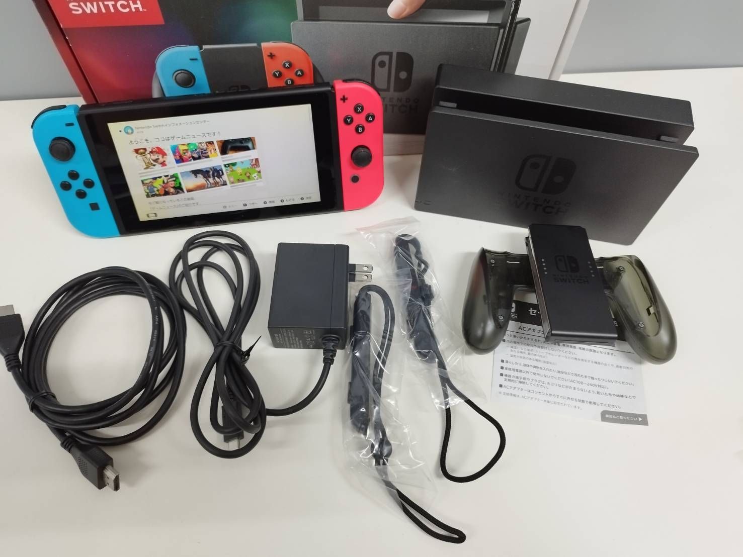 Nintendo Switch/HAC-001/2018年製/HAC-S-KABAA - メルカリ