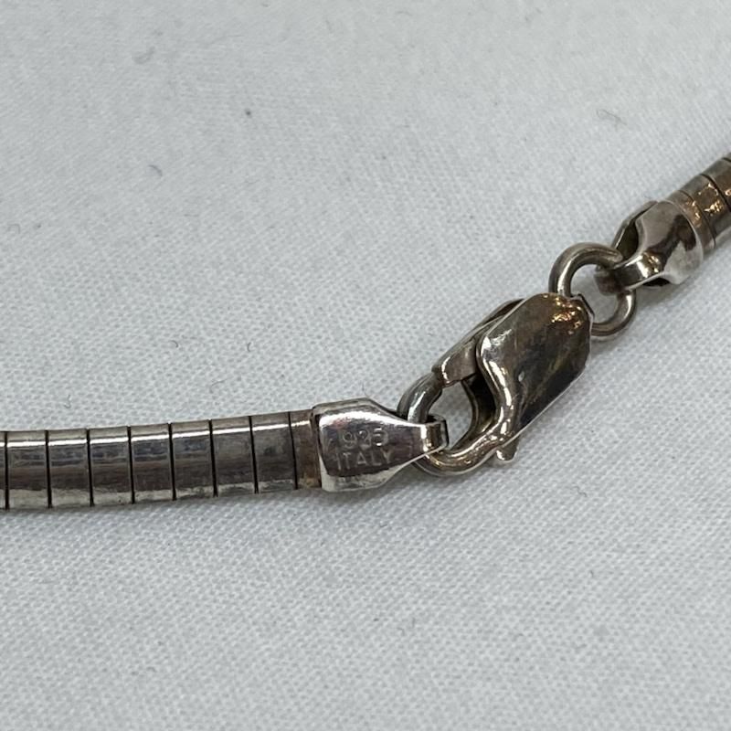 古着 アクセサリー ネックレス ペンダント AFTER SHAVE CLUB オメガ ネックレス イタリア製 SV925 HUMELELA_ORG_ZA