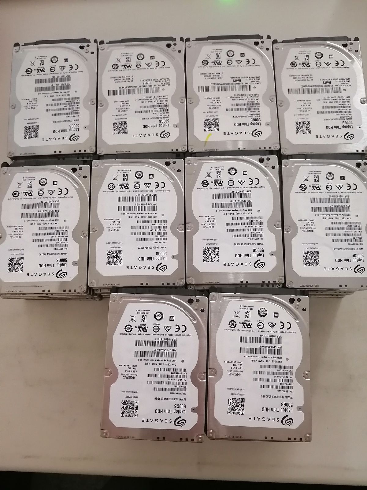 seagate 2.5インチ HDD 500GB  100点セット